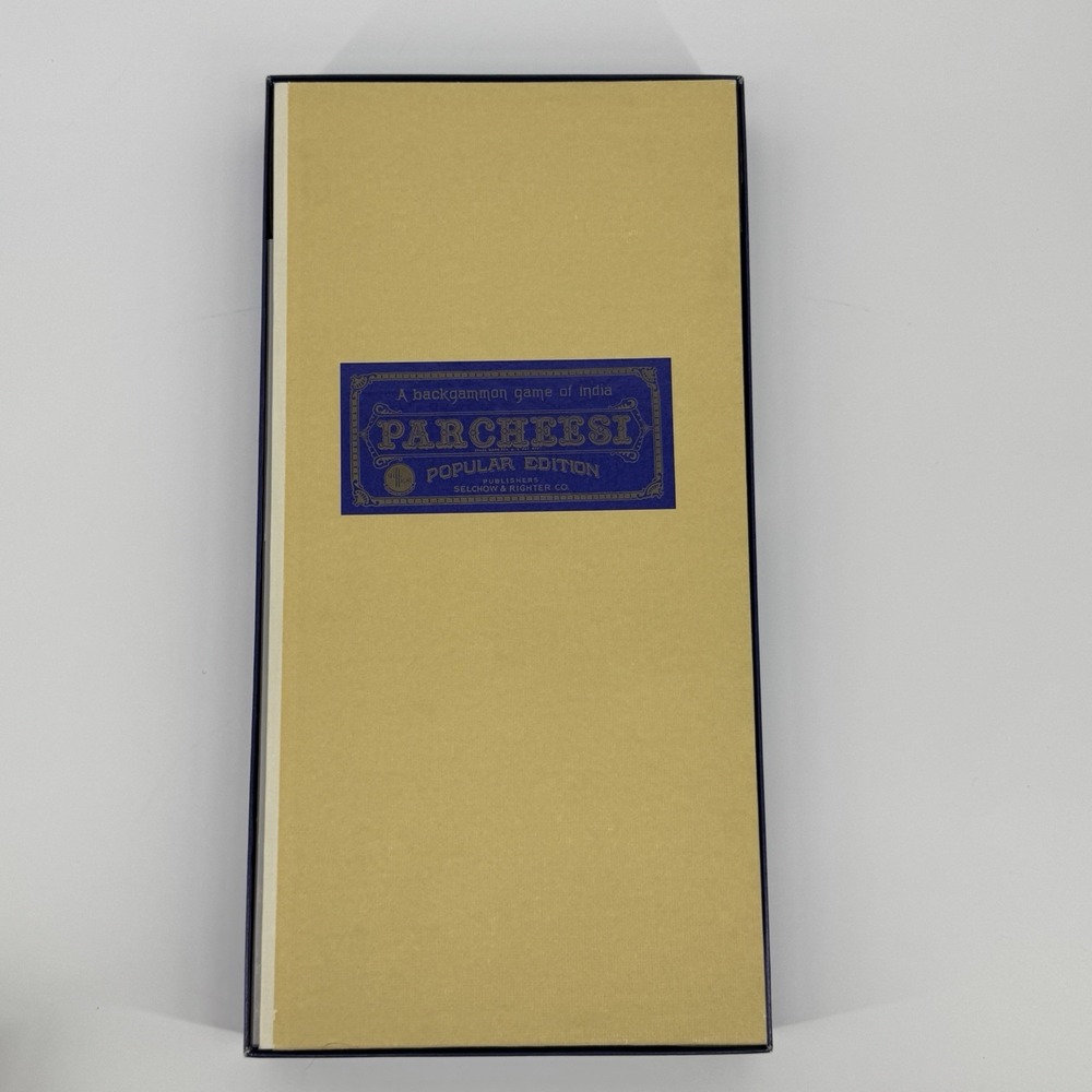 Vintage 1964 Parcheesi Gold Seal Edition Selchow & Righter Board Game Retro - Picture 3 of 10
